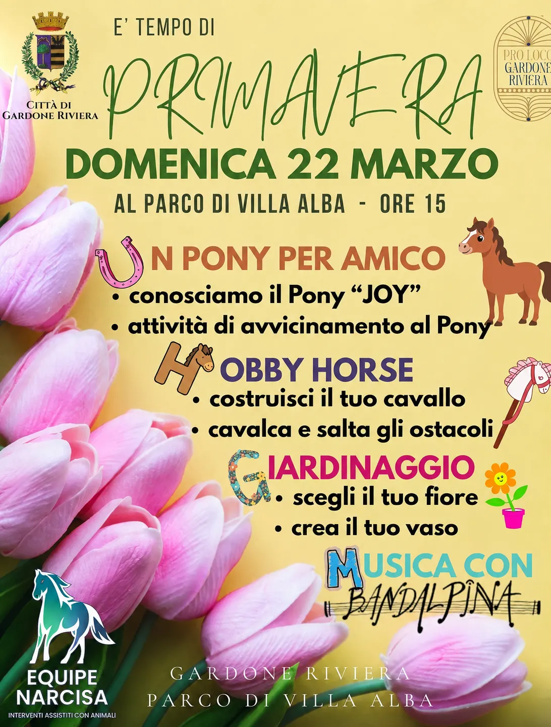 Volantino: Festa di Primavera