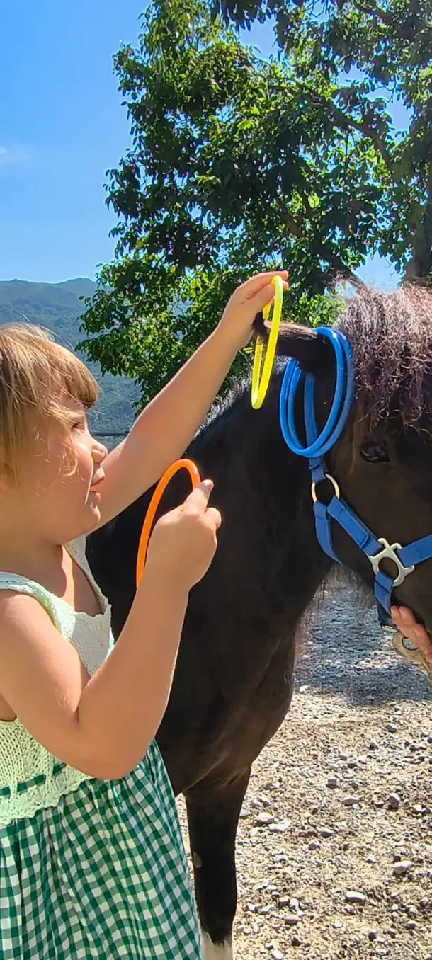 Insieme ai nostri pony, all’aria aperta