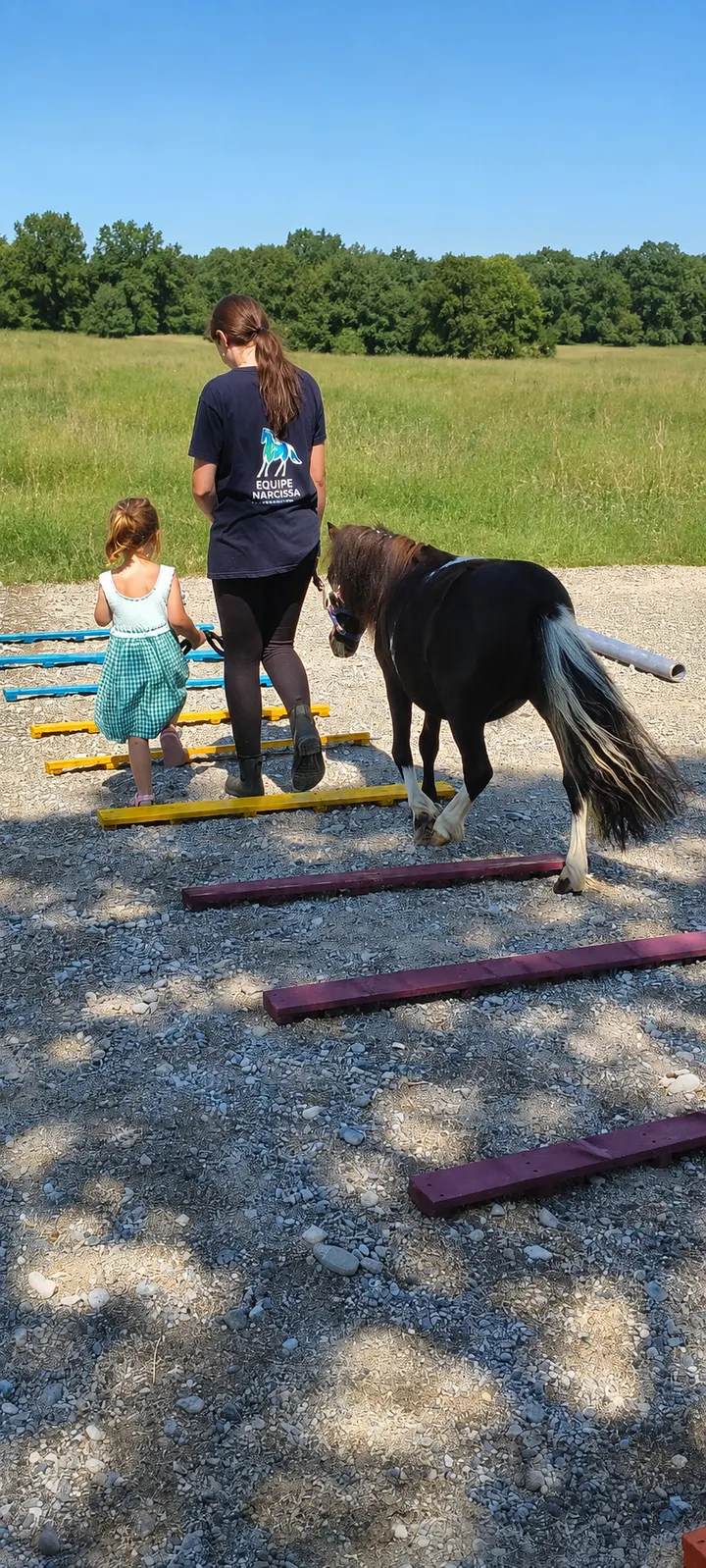 Insieme ai nostri pony, all’aria aperta
